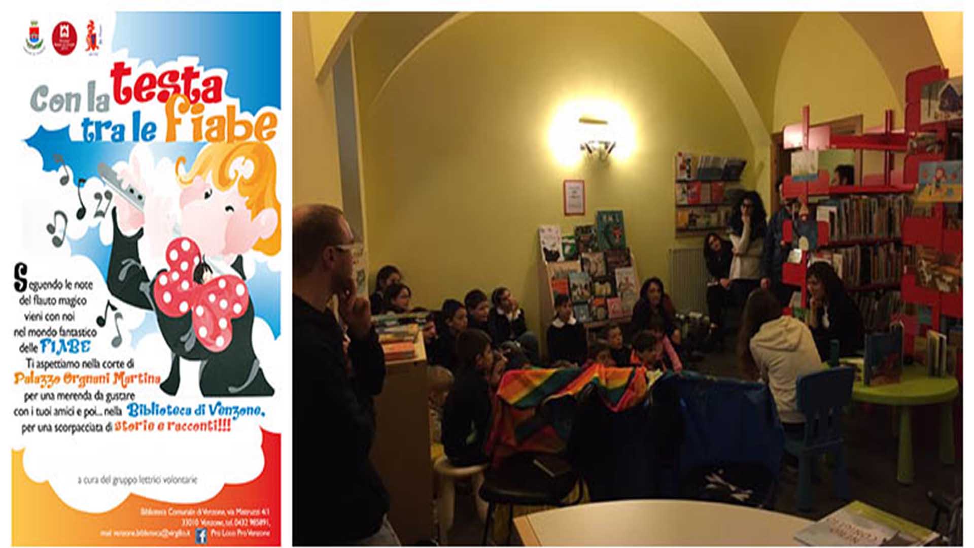 Letture: "Con la testa tra le fiabe"